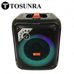 Tosunra by Winland 8in Portable Party Speaker Box 65W w/ BT Independent Control for Volume TOS-SA-8M