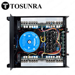 Tosunra by Winland 450W x 4 CH Powerful High-Current Professional Integrated Amplifier 8Ω TOS-IT4080