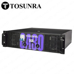 Tosunra by Winland 1350W x 2 CH Powerful High-Current Professional Integrated Amplifier 8Ω TOS-CA30