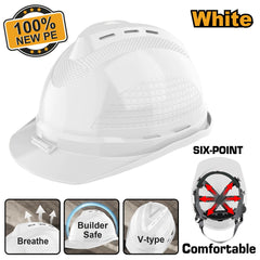 Ingco by Winland Safety Helmet 100% PE Shell with Vents SOLD PER PIECE ING-HT