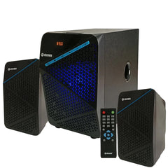 Crown by Winland 2.1 Channel Home Theater Speaker 28Watts With RCA, USB, SD, FM, BT HM-2834