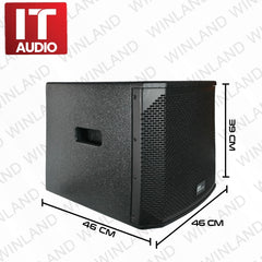 IT Audio by Winland Vertical Line Array Active Speaker with DSP/BT/1200W-LA12GP