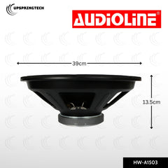 Audioline HW-A1503 15″ Woofer Speaker 300W Home Hi-Fi Stereo Bass Driver