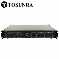 Tosunra by Winland 350W x 4 Stereo Powerful High-Current Professional Integrated Amplifier TOS-P2-4