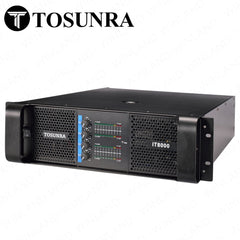 Tosunra by Winland 900W x 4 CH Powerful High-Current Professional Integrated Amplifier 8Ω TOS-IT8000