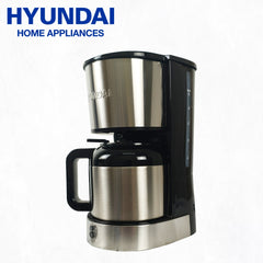 Hyundai Appliances by Winland 1.25L Coffee Maker Double Stainless Wall Thermos Jar 800W (HCM-TJ125L)