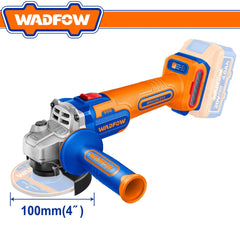 Wadfow by Winland P20S/20V Lithium-Ion Cordless Angle Grinder 1150W WLAPB512 WAD-CT