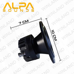Alpa by Winland 4 Inches Bullet Tweeter 700W HDTW25-61