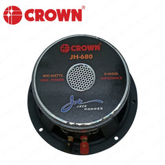 Crown by Winland Jack Hammer Series 6.5inches High-Power Instrumental Speaker 800Watts JH-680