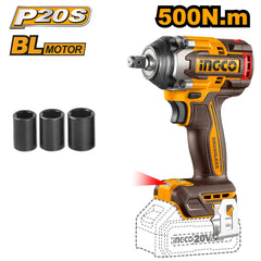 Ingco by Winland P20S/20V Lithium-Ion Cordless 4PCS Combo Kit COSLI250208 ING-CT