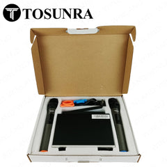 Tosunra by Winland Dual Channel High-Quality Wireless Vocal Wireless Microphone System TOS-DH-744