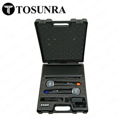 Tosunra by Winland Dual Channel High-Duty Professional UHF Wireless Microphone System TOS-BLX-288A