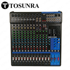 Tosunra by Winland 16-CH Mixing Console Mixer w/ 10Mic/16 Line Inputs 4 mono+4 stereo TOS-MG16XU-USB