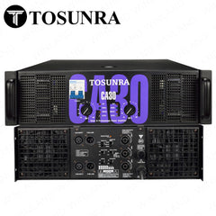 Tosunra by Winland 1350W x 2 CH Powerful High-Current Professional Integrated Amplifier 8Ω TOS-CA30
