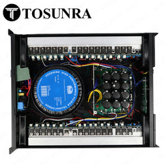 Tosunra by Winland 1600W x 2 CH Powerful High-Current Professional Integrated Amplifier 8Ω TOS-CA50