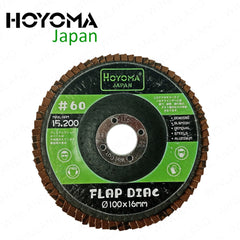 Hoyoma Japan by Winland Flap Sanding Disc Sand Disc for Angle Grinder Paint Removal, Metal Surface