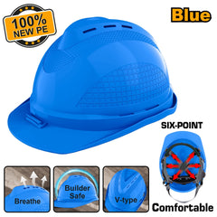 Ingco by Winland Safety Helmet 100% PE Shell with Vents SOLD PER PIECE ING-HT