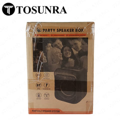 Tosunra by Winland 6inches (50W 4Ω) Portable Party Speaker System with Bluetooth Function TOS-SA-6L