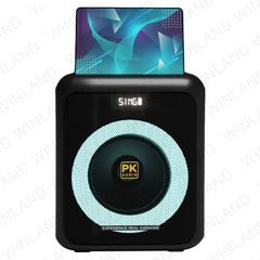 Platinum by Winland PK Karaoke LX15 Party Jukebox with Built-in Screen/Wireless mic 1200W (LX15)