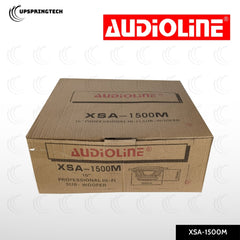 Audioline XSA-1500M 15″ Professional Hi-Fi Sub-Woofer 650W Deep Bass Speaker