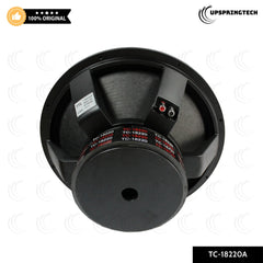 TTL TC-18220 18” PA Bass Speaker 2000W Max 4Ω High Power Subwoofer