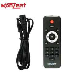 Konzert by Winland XONIC 10 2x10" Club Sound Speaker with BT,USB/microSD,FM Radio &TWS-7500W PMPO