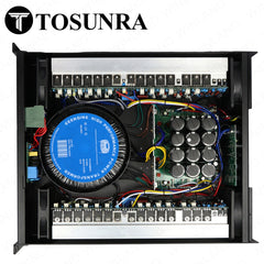 Tosunra by Winland 1350W x 2 CH Powerful High-Current Professional Integrated Amplifier 8Ω TOS-CA30