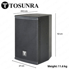 Tosunra by Winland 8inch Passive Speaker Box System Audio Sound (SOLD PER PIECE) 180W / 8Ω TOS-LD-T8