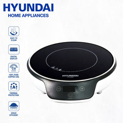 Hyundai by Winland Circular Induction Cooker 28.5cm Diameter 2000W (HI-A23R)