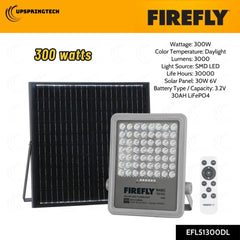 Firefly Basic Series Solar Floodlight – Models EFL51050DL / EFL51100DL / EFL51200DL / EFL51300DL