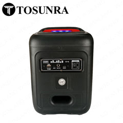Tosunra by Winland 6inches (50W 4Ω) Portable Party Speaker System with Bluetooth Function TOS-SA-6L