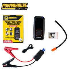 Powerhouse by Winland Portable Jump Starter And Tire Inflator 150PSI PH-PTI-JS5684