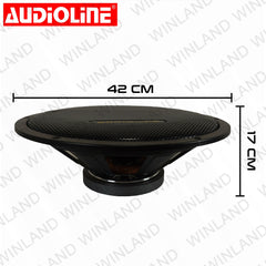 Audioline by Winland 15" Professional Hi-Fi Sub Woofer 550W - RPA-1500M