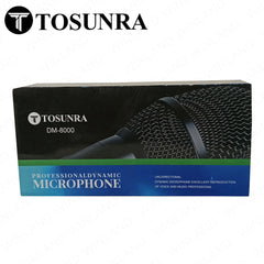 Tosunra by Winland Hypercardioid Wired Metal Handle 3pin Professional Dynamic Microphone TOS-DM-8000