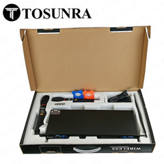 Tosunra by Winland Dual Channel High-Quality Professional UHF Wireless Microphone System TOS-VM888