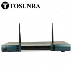 Tosunra by Winland 2-Channel High-Performance Professional UHF Wireless Microphone System TOS-KMC8
