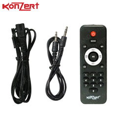 Konzert by Winland AVANTE 6 Portable Party Speaker 3500W PMPO 2 MIC/BT/FM/USB/MSD/Remoe AUX 4000mAh