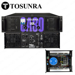 Tosunra by Winland 1350W x 2 CH Powerful High-Current Professional Integrated Amplifier 8Ω TOS-CA30
