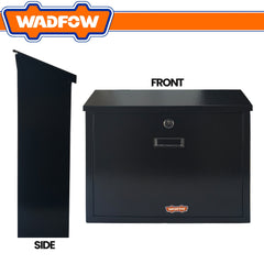 Wadfow by Winland Metal Mailbox - Black