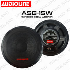 Audioline by Winland Karaoke Package Speaker Set ASG-15W/ASG-5M/ASG-3T
