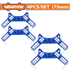 Wadfow by Winland 4pieces/Set Aluminum Alloy Heavy duty Miter Corner Clamp 75mm(3in) WACC4504 WAD-HT