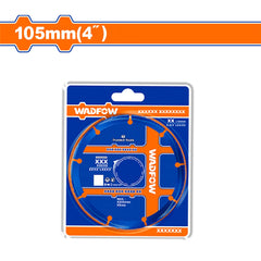 Wadfow by Winland 105mm(4in) Brazed Carbide Wood Cutting Disc WCCD1K04 WAD-HT