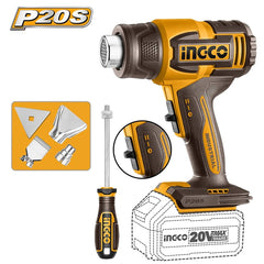 Ingco by Winland P20S/20V 4PCS Combo Kit (CSGLI2004/HGLI2006/GG408/CWLI2088) COSLI50501 ING-CT