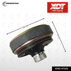XDT XPRO-HT200 Pro-HT Driver Unit 100–200W 8Ω Horn Tweeter for Crown HT Series