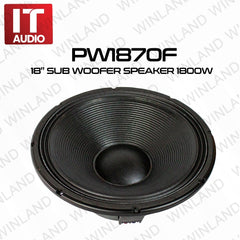 IT Audio by Winland 18" Sub Woofer Speaker 1800W - PW1870F