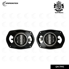 Gulf Milano GM-7995 6x9″ 5-Way Car Speakers 1200W 4Ω Pair