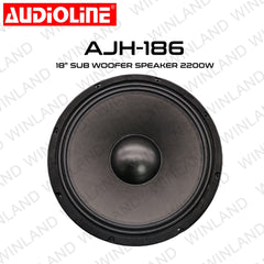 Audioline by Winland 18" HI-FI Insturmental Sub Woofer Speaker 2200W - AJH-186