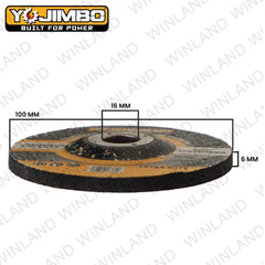 YOJIMBO by Winland Diamond Grinding Disc 100×6×16mm - YJ-DGD