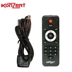 Konzert XONIC 6 2x6" Club Sound Speaker with BT,USB/microSD, FM Radio & TWS-4500W PMPO
