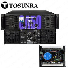 Tosunra by Winland 1600W x 2 CH Powerful High-Current Professional Integrated Amplifier 8Ω TOS-CA50